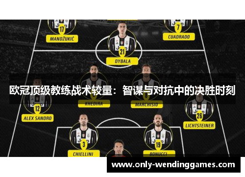 欧冠顶级教练战术较量：智谋与对抗中的决胜时刻
